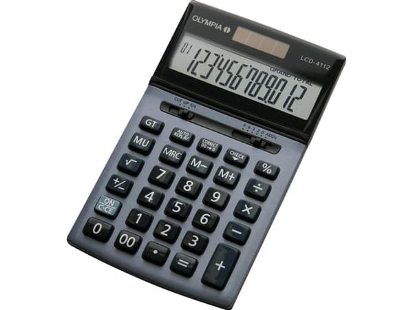 Olympia LCD 4112, Työpöytä, Perus, 12 lukua, 1 linjat