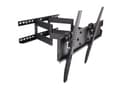 Miniatyrbilde 2 av 5: TECHly MOTION LED400 - Monteringssett (veggmontering, dobbeltarm) - for LCD-TV - svart - skjermstørrelse: 42"-70" - veggmonterbar