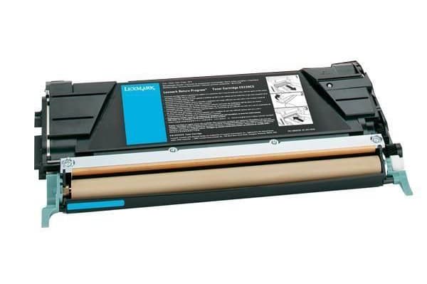 Lexmark - Cyan - original - tonerpatron - for Lexmark C522, C524, C530, C532, C534