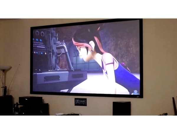 Elite Screens ezFrame Series R84WH1 - Projektorduk - väggmontering - 84" (213 cm) - 16:9 - CineWhite