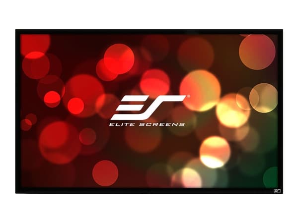 Elite Screens ezFrame Series R84WH1 - Projektorduk - väggmontering - 84" (213 cm) - 16:9 - CineWhite Vit