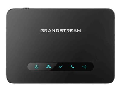 Grandstream DP750 - Tukiasema VoIP-puhelimelle / tukiasema VoIP-puhelimelle - DECT\GAP - SIP - 10 linjaa musta