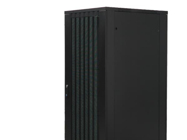 Value 26.99.0820, Fristående rack, 42U, 800 kg, Svart