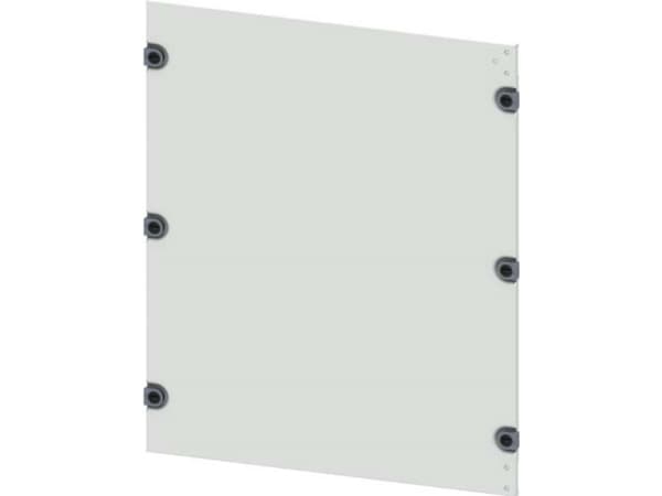 Siemens 8PQ2060-8BA01 Blænde (L x B x H) 400 x 800 x 600 mm Stålplade Lysegrå 1 stk