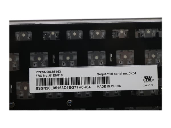Darfon - Ersättningstangentbord för bärbar dator - med Trackpoint - AZERTY - fransk - FRU