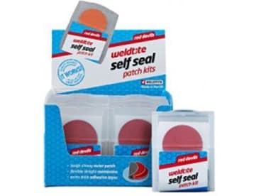 WELDTITE Patches for tubes RED DEVILS SELF SEAL PATCH KIT 6 x self-adhesive patches box of 12 (WLD-1031)
