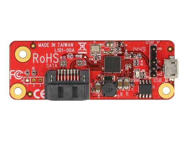 Delock - Tallennusohjain - SATA 6Gb/s - USB 2.0 - värillinen vadelma