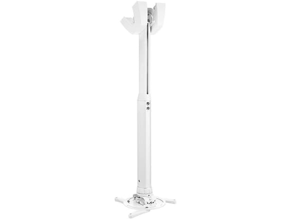 Vogel's Professional PPC 1555 - Monteringssett (takmontering, kontaktplate, teleskopstang) - for projektor - hvit - takmonterbar