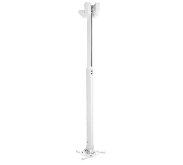 Vogel's Professional PPC 1555 - Monteringssett (takmontering, kontaktplate, teleskopstang) - for projektor - hvit - takmonterbar