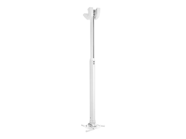 Vogel's Professional PPC 1555 - Monteringssett (takmontering, kontaktplate, teleskopstang) - for projektor - hvit - takmonterbar
