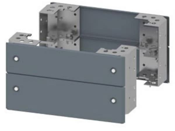 Siemens 8PQ1024-0BA01 Sokkelkanter (B x H) 400 mm x 200 mm Stål Grøn 1 stk