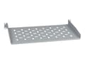 Miniatyrbilde 1 av 5: Schneider Spacial CRN NSYBF1U25P - Rack-hylle - RAL 7035, grå - 1U - 19"