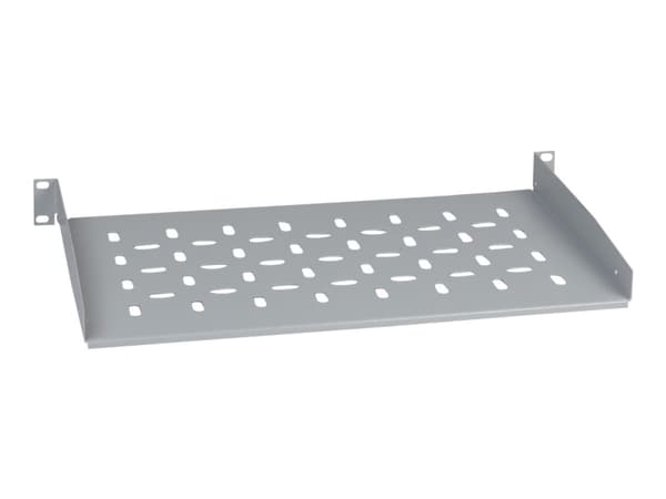 Schneider Spacial CRN NSYBF1U25P - Hylla för rack - RAL 7035, grå - 1U - 19"
