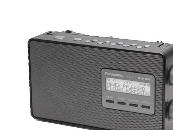 Panasonic-RF-D10EG - Bärbar DAB-radio - 2 Watt - svart