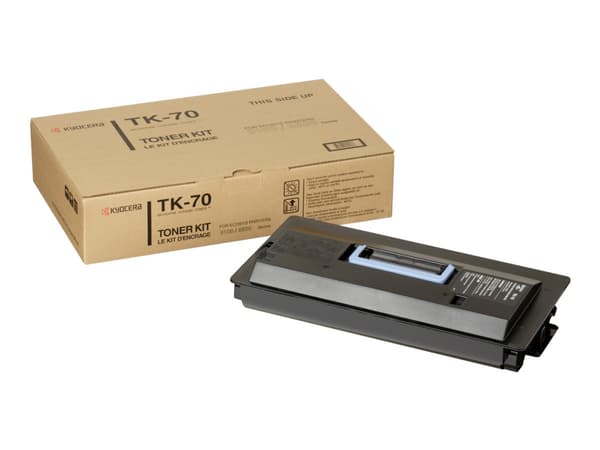 Kyocera TK 70 - Svart - original - tonersett - for FS-9100, 9120, 9500, 9520
