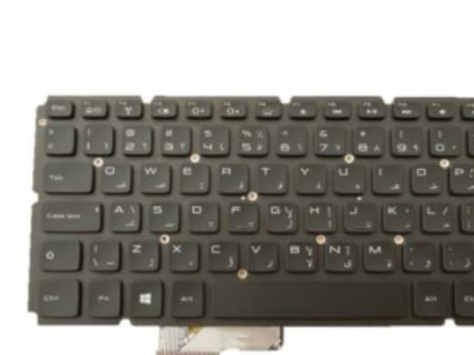 DELL VR1XN, Tangentbord, Arabiska, Tangentbord bakgrundsbelysning, DELL, XPS L421X, L521X