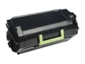Miniatyrbilde 1 av 5: Lexmark 620XA - Ekstra høy ytelse - svart - original - tonerpatron LCCP - for Lexmark MX711, MX810, MX811, MX812