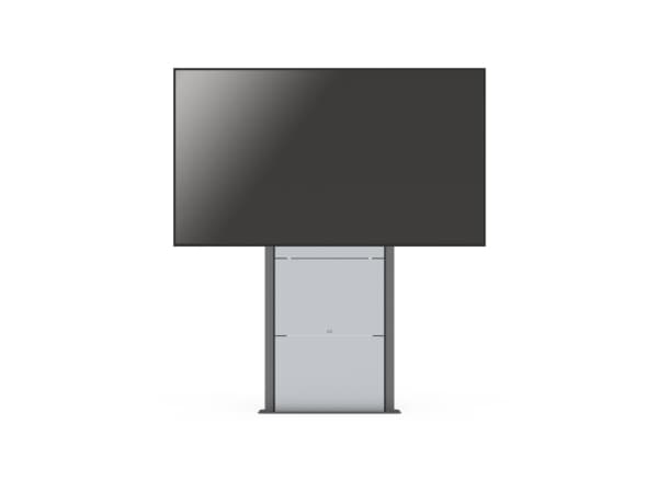 SMS Presence Wall/Floor Motorized - Asennussarja (seinä-/lattiakiinnitys) - moottoroitu - LCD-näytölle - lukittava - alumiini, antrasiitinharmaa - nä
