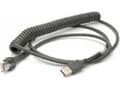 Miniatyrbilde 5 av 5: Datalogic CAB-441 - USB-kabel - USB (hann) - 2.4 m - rullet sammen