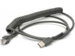 Datalogic CAB-441 - USB-kabel - USB (hann) - 2.4 m - rullet sammen