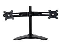 Tronje TS742 - Monteringssett (skrivebordsmontering) - for 2 LCD-skjermer - aluminium, stål - skjermstørrelse: 15"-24" - skrivebordsmonterbar