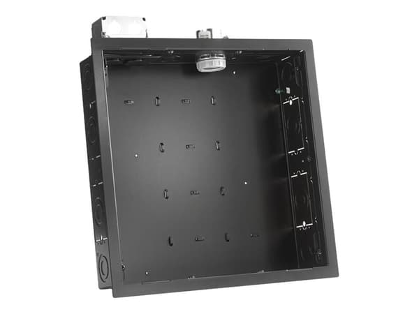 Chief Proximity Large In-Wall Storage Box for Flat Panel Displays - Black - Förvaringslåda - för A/V-komponenter - svart - monterad i väggen - för Fu