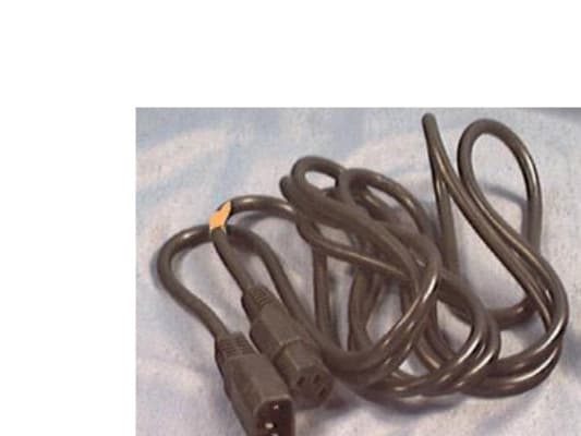 HP - Strømkabel - IEC 60320 C14 til power IEC 60320 C13 - AC 250 V - 3 m - svart - USA