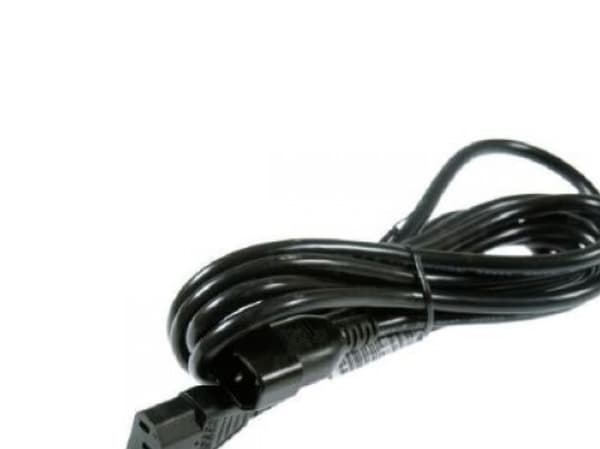 HP - Strømkabel - IEC 60320 C14 til power IEC 60320 C13 - AC 250 V - 3 m - svart - USA