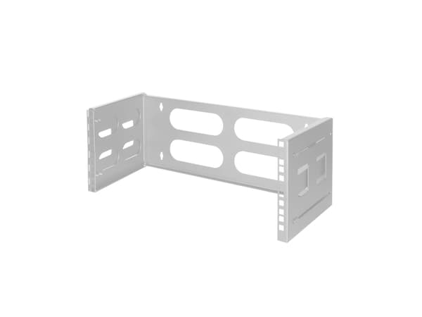 LogiLink W04B40G, Monteringsbrakett, Grå, 12 kg, 4U, 48,3 cm (19"), 494 mm