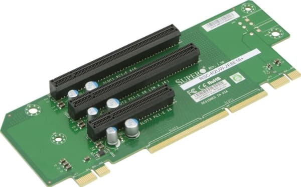 Supermicro RSC R2UW-2E8E16+ - Utvidelseskort