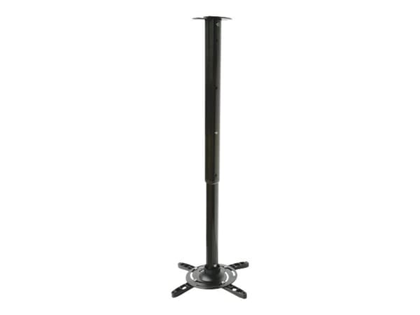 ART P-105B - Brakett - for projektor - metall, aluminium - svart - takmonterbar