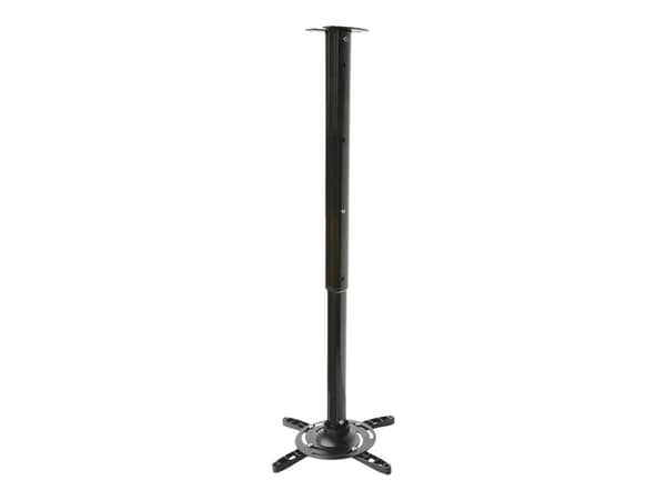 ART P-105B - Brakett - for projektor - metall, aluminium - svart - takmonterbar