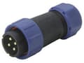 Miniatyrbild 1 av 3: Weipu SP2110 / P 5C II Round Connector Connector, rak Serie (rund kontakt): SP21 Totalt antal poler: 5 1 st