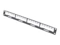 Miniatyrbilde 4 av 5: APC - Kabelstyringspanel - 1U - for P/N: AR106SH4, AR106SH6, AR106V, AR106VI, AR109SH4, AR109SH6, AR112SH4, AR112SH6, AR3106SP