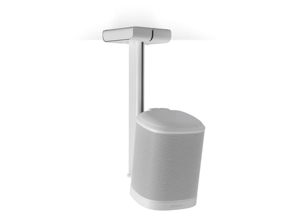 Flexson - Brakett - for høyttaler(e) - hvit - takmonterbar - for Sonos One, PLAY:1