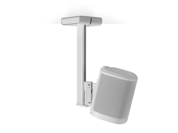 Flexson - Brakett - for høyttaler(e) - hvit - takmonterbar - for Sonos One, PLAY:1
