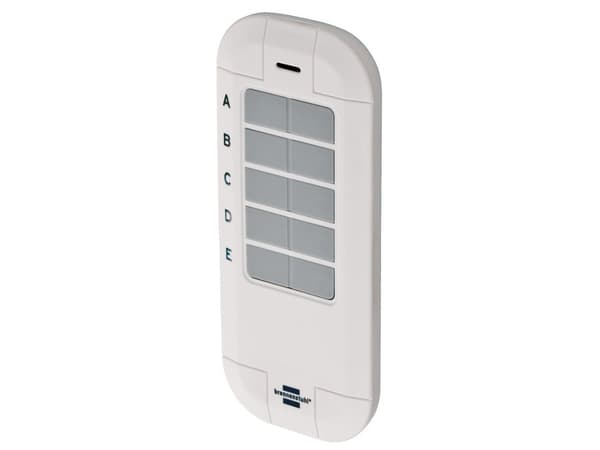 Brennenstuhl 1294550, Smart hemenhet, RF Trådlös, Tryckknappar, IP20, Grå, Vit