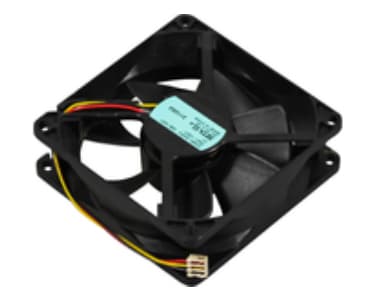 HP RK2-1067-000CN, Vifte, Svart