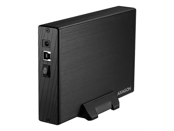Axagon EE35-XA3, HDD-kabinett, 3.5", SATA, Serial ATA II, Serial ATA III, 5 Gbit/s, USB-tilkobling, Svart