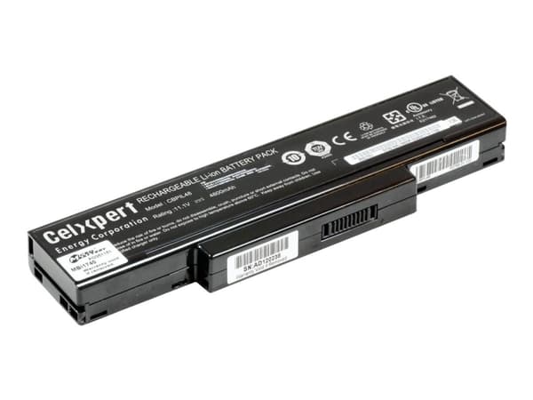 CoreParts - Batteri til bærbar PC - 4800 mAh - mørk grå - for Compal IFL90; LG E500; MAXDATA NB Pro 6100; MSI GX600; Megabook M655; M66X; M67X; VR601