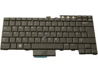 Dell - Tangentbord - bakgrundsbelyst - brittisk - för Latitude E5510, E6410; Precision M4500