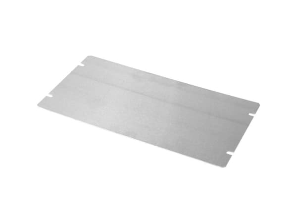 Hammond Electronics 1434-955 Lattialevy (L x S x K) 241 x 127 x 1 mm Alumiini Luonnollinen 1 kpl