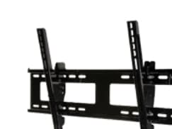 Peerless Universal EPT650 - Monteringssats (väggplatta) - för platt panel - stainless steel - svart - skärmstorlek: 32"-55" - monteringsgränssnitt: 6