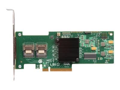 Lenovo ServeRAID M1015 - Kontrollerkort - 8 Kanal - SATA 3Gb/s / SAS 6Gb/s - låg profil - RAID RAID 0, 1, 10 - PCIe 2.0 x8 - för System x3100 M4; x32