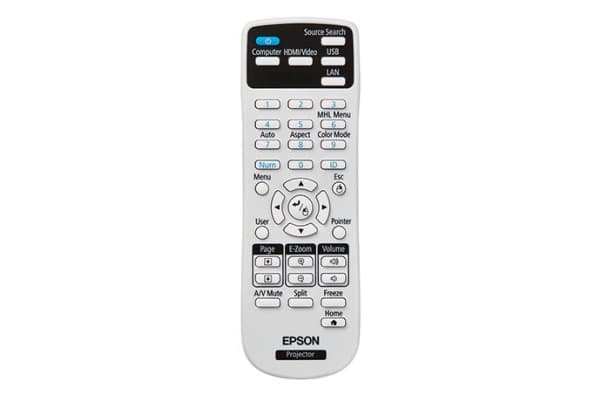 Epson 2181788 fjernkontroll IR Kabelfri Projektor Trykknapper