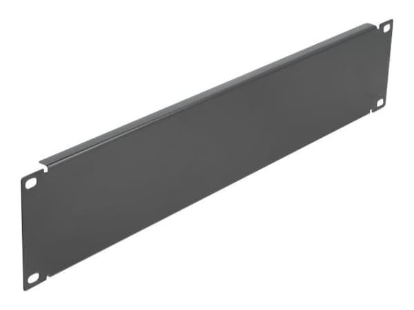 Delock Network Cabinet Blind Cover - Blindpanel till rack - svart - 2U - 19"