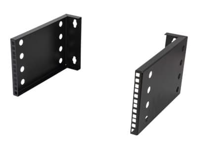 DELTACO 19-DTSR0704 - Rackfästen - väggmontering - svart - 4U - 10"/19"