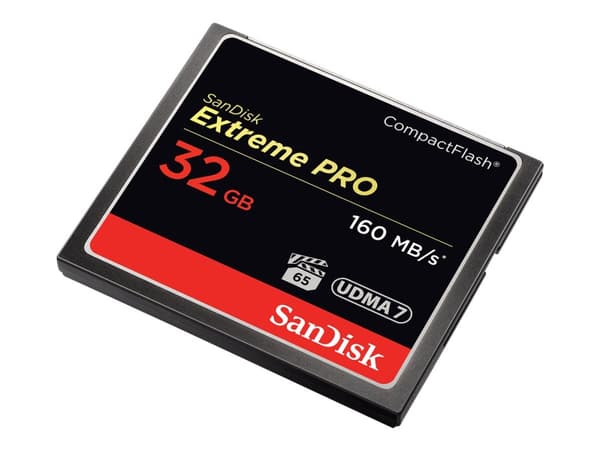 SanDisk Extreme Pro - Flashminnekort - 32 GB - 1000x/1067x - CompactFlash