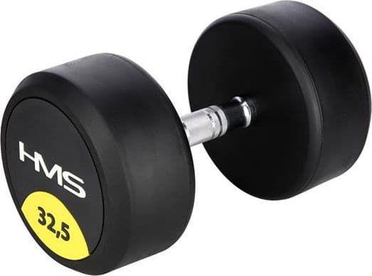 HMS Rubber dumbbells HG PRO 32.5kg (17-66-164)