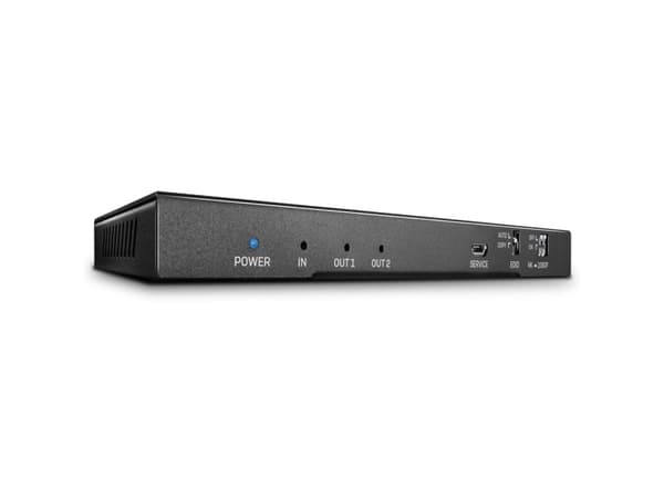 Lindy 38230, HDMI, 2x HDMI, 4096 x 2160 piksler, Sort, Metall, 4K Ultra HD